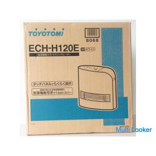 TOYOTOMI Humidifying ceramic fan heater ECH-H120E White With 1 year manufacturer's warranty!