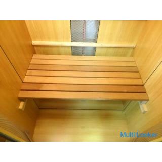 ◆ Home sauna ◆ ASEDEL ◆ Far infrared ray low temperature sauna ◆ List Price 470,000 yen ◆ USED