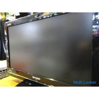 Video / TV ◆ SHARP / Sharp ◆ AQUOS LC-19K7 LCD TV 2012 Remote With B-CAS card Aquos Operation produc