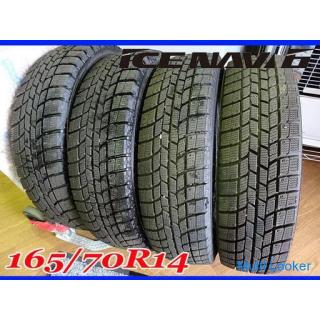 Finest [Goodyear] ICE NAVI 6 / Ice Navi 6 165 / 70R14 ■ Made in 2018 / Remaining groove average 8.9m