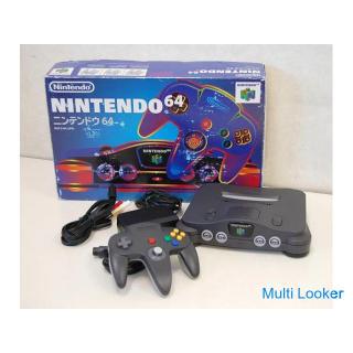 Nintendo 64 Power adapter, AV cable and controller included