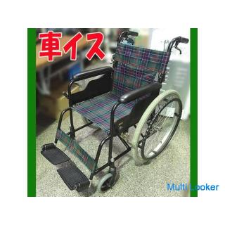 Wheelchair Nisshin Medical Device Self-propelled wheelchair Aluminum Care assistance Rehabilitation 