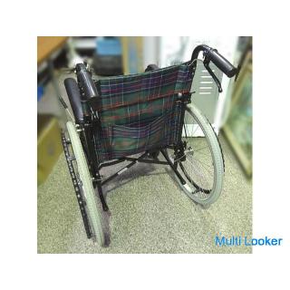 Wheelchair Nisshin Medical Device Self-propelled wheelchair Aluminum Care assistance Rehabilitation 