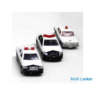 Tomica mini car police department police car Toyota Crown 3 cars