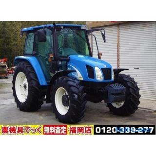 New Holland tractor TL100A 100hp cabin air conditioner power steering 1194 hours [agricultural equip