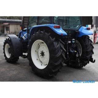 New Holland tractor TL100A 100hp cabin air conditioner power steering 1194 hours [agricultural equip