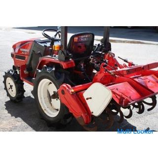 Yanmar tractor Ke-50 15 hp automatic horizontal power steering 4WD reversal 249 hours [agricultural