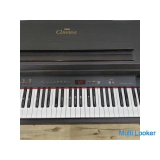 YAMAHA Clavinova CLP-411 Electronic Piano Digital Piano 3 pedals Rosewood Operation confirmed North 