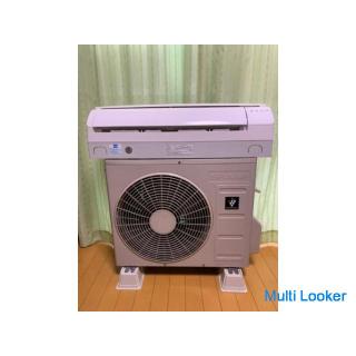 SHARP air conditioner ❗️ Excellent quasi-new old goods! ️ 2017 ❗️ 6 tatami mat ❗️ mounting included 
