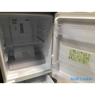 [Good Condition] Sharp 2-Door Non-Freon Freezer/Refrigerator 137L