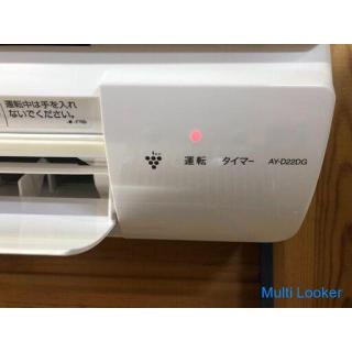 ☆ SHARP 10 m² room air conditioner AY-D22DG 2014 made R410A gas