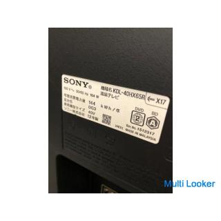 SONY BRAVIA KDL-40HX65R 2012 Blu-ray HDD