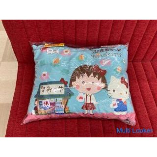 Chibi Maruko-chan Hello Kitty Last Special Award Big Cushion