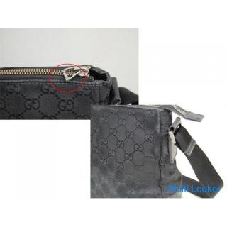 Genuine Gucci shoulder bag 114273 Black GG pattern GG campus Diagonal hanging