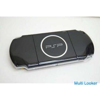 SONY PlayStation Portable PSP-3000 Black With original box, instruction manual, charger