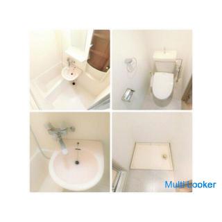 ☆ Initial cost 0 yen ☆ 0 yen move-in ☆ Pass the examination ☆ Separate bath and toilet ☆ Auto lock ☆