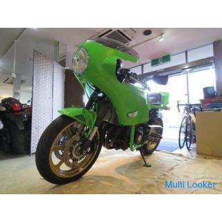 KAWASAKI Z900RS Z900RC PMC Monster Cafe 5561 km 900cc Green Production! One Owner Full Custom