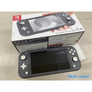 Nintendo Switch Lite Gray with Charger [Game Machine Expensive Purchase Earl One Tagawa Store]