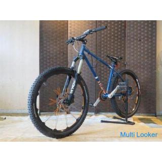 Rare CHARGE DUSTER 18 Speed 26 inch Blue Metallic Chromoly MAGURA MT140AM MTB Mountain Bike Bicycle