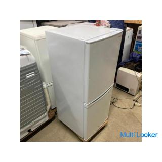 2019 Iris Ohyama non-Freon 2-door refrigerator 142L