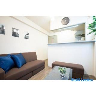 [Nihonbashi 28㎡] No initial cost! Utility fee, water fee, internet included ¥ 85,000! With auto lock