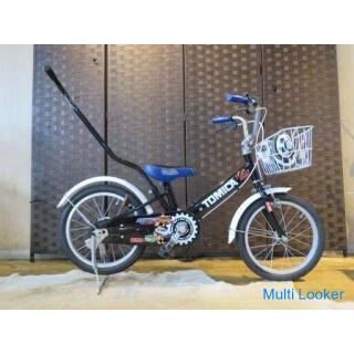 Children's bicycle Tomica 16 inches with training wheels and assist bar Junior 3-5 years old