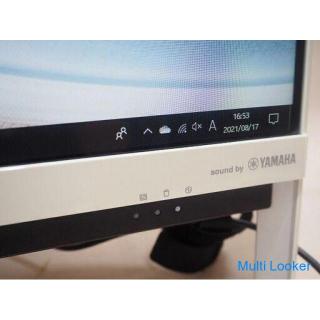 [Tomakomai Banana] NEC PC-DA350GAW Integrated Desktop PC LAVIE Desk All-in-one White Made in 2017 Wi