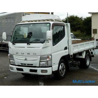 2012 Mitsubishi Fuso Canter 2 Ton Dump All Low Floor AT Automatic Roof Carrier Left Electric Mirror