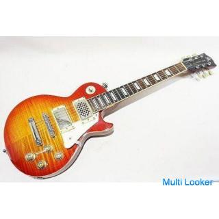 GRASS ROOTS Electric Guitar Mini Size G-LPS-MINI Cherry Sunburst Used Performance OK Pegs have been 