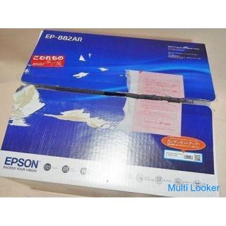 Unopened unused item ☆ Epson EP-882AR Colorio Inkjet multifunction printer Red Wi-Fi connectable 201