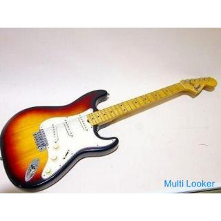 Greco Logo Electric Guitar Strat Type Sunburst Made by Matsumoku Sound output OK Open jack included 