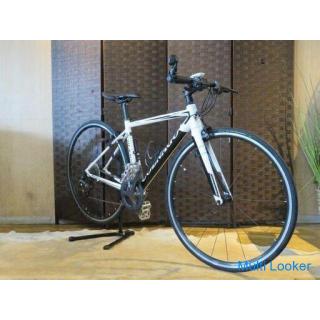 COLNAGO VORREI 430 size 16-speed white aluminum frame Shimano CLARIS cross bicycle