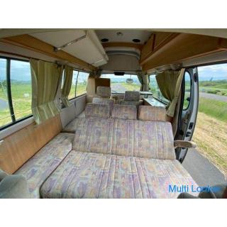 Camper! Toyota Grand Hiace 4WD VCH28K Seating capacity 7 people Navi TV DVD Side awning