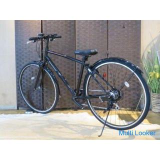 BRIDGESTONE ESP 761 Bridgestone new 6-speed black aluminum frame tire mountain bike! Cross bike bicy