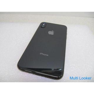 In stock! Super beautiful goods! iPhone X 64GB Gray MQAX2J / A