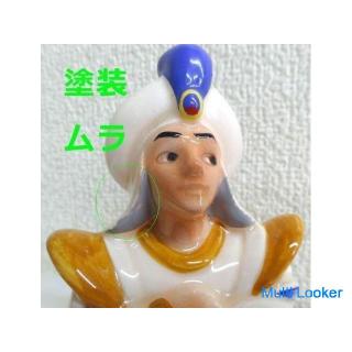 Less usability ★ Disney Aladdin pottery figure 5 body set up to 21 cm Aladdin Jasmine Genie Abu figu