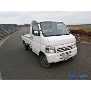 Honda Acty Truck SDX 4WD with 2 years of vehicle inspection ★ A/C  P/S beautiful car ★