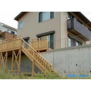 We will manufacture cheap remodeling and wood decks.