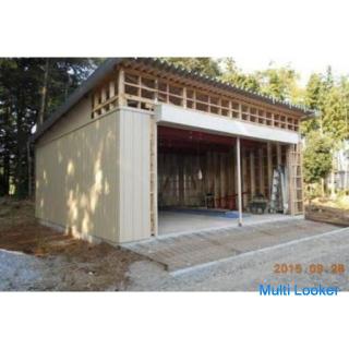 Would you like to build a garage, warehouse or hanare?