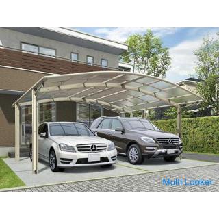 Carport construction is available.