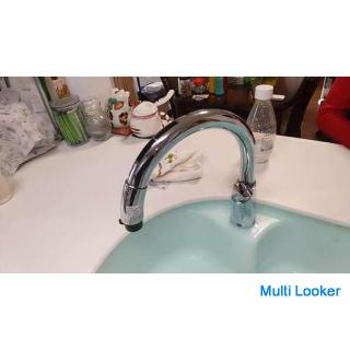 We accept replacement of kitchen faucets, faucets with water purifiers, built-in faucets, washbasin 