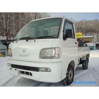 Hijet truck 4WD 5MT air conditioner power steering mileage 110.000 km.